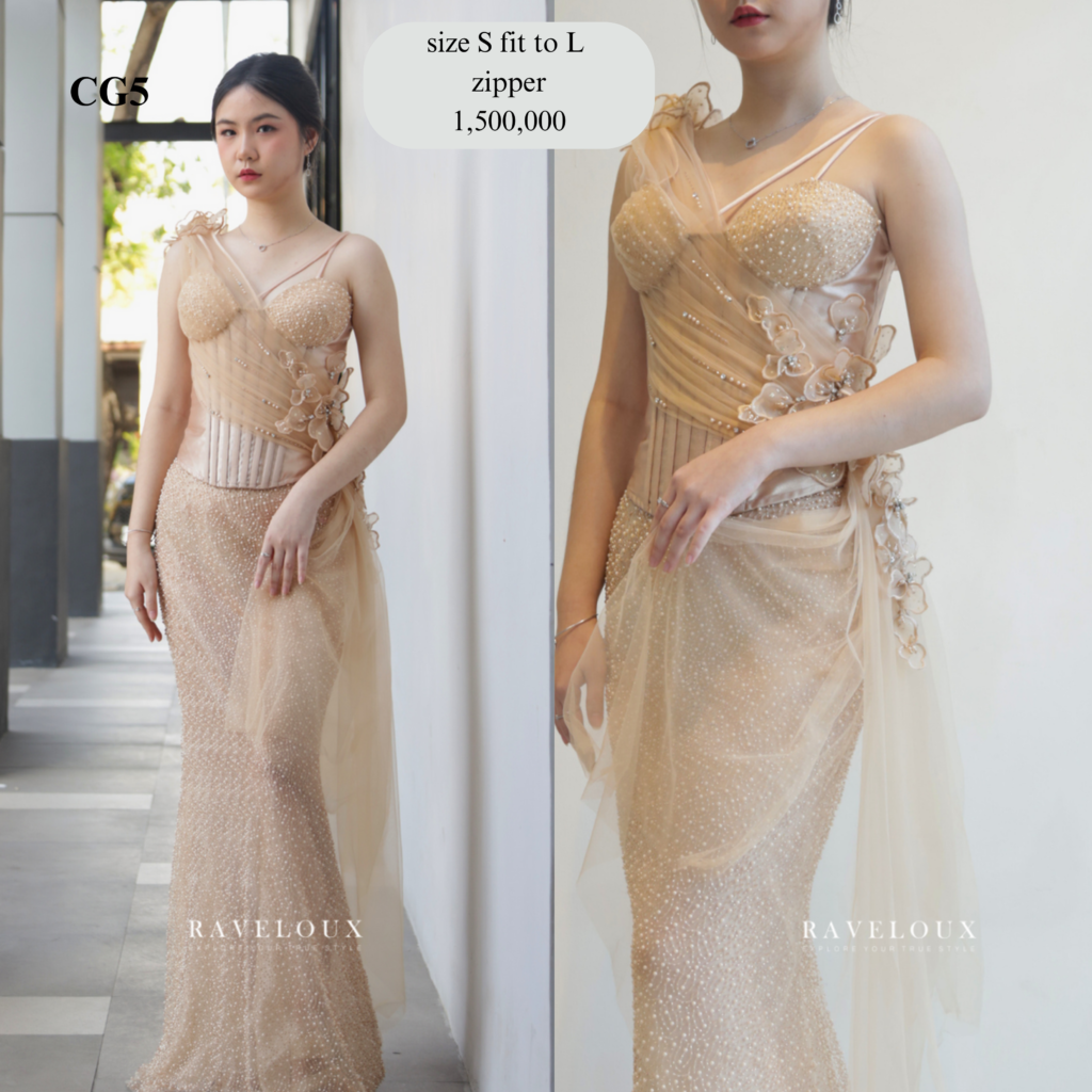 champagne dress collection by Raveloux 1