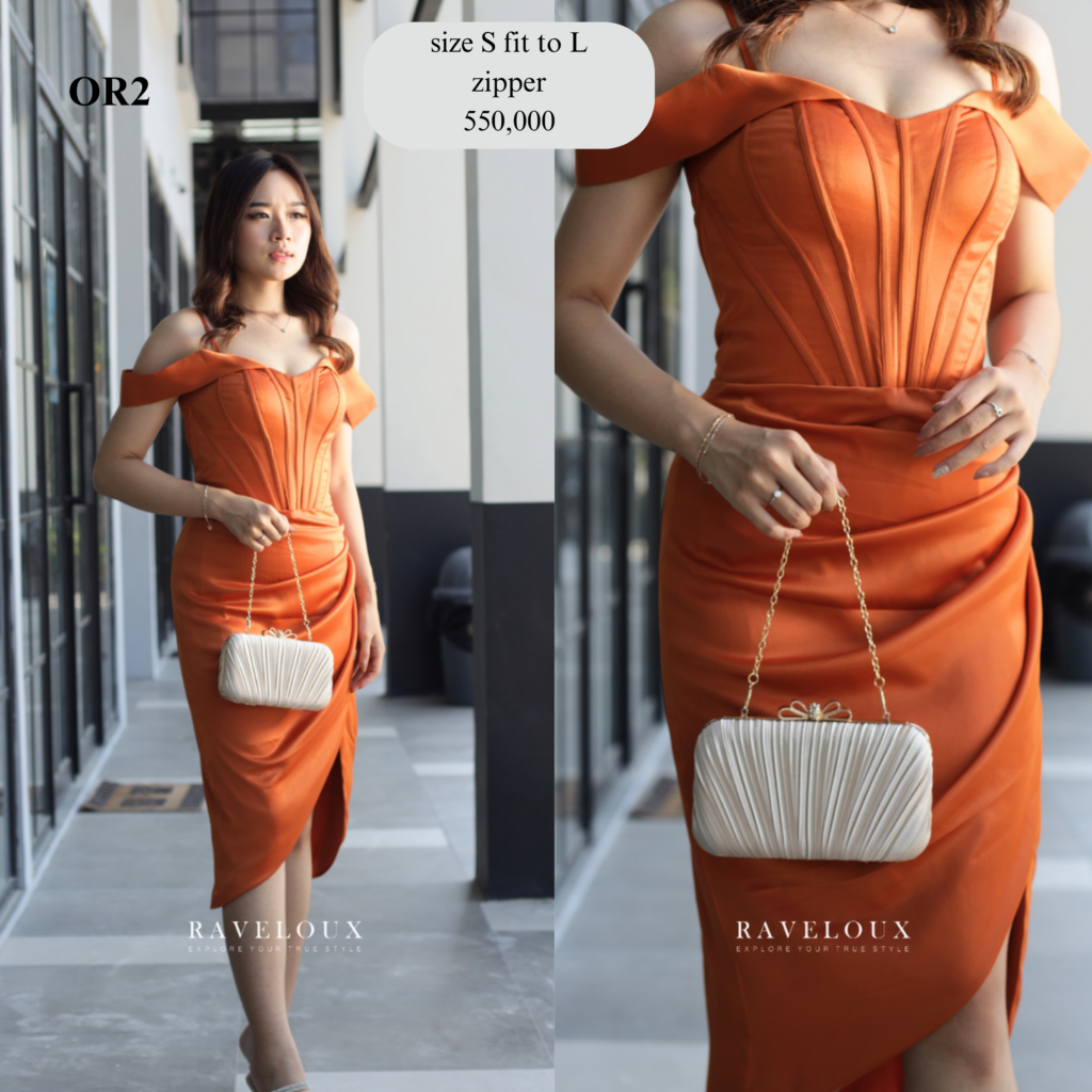 orange dress collection by Raveloux 1