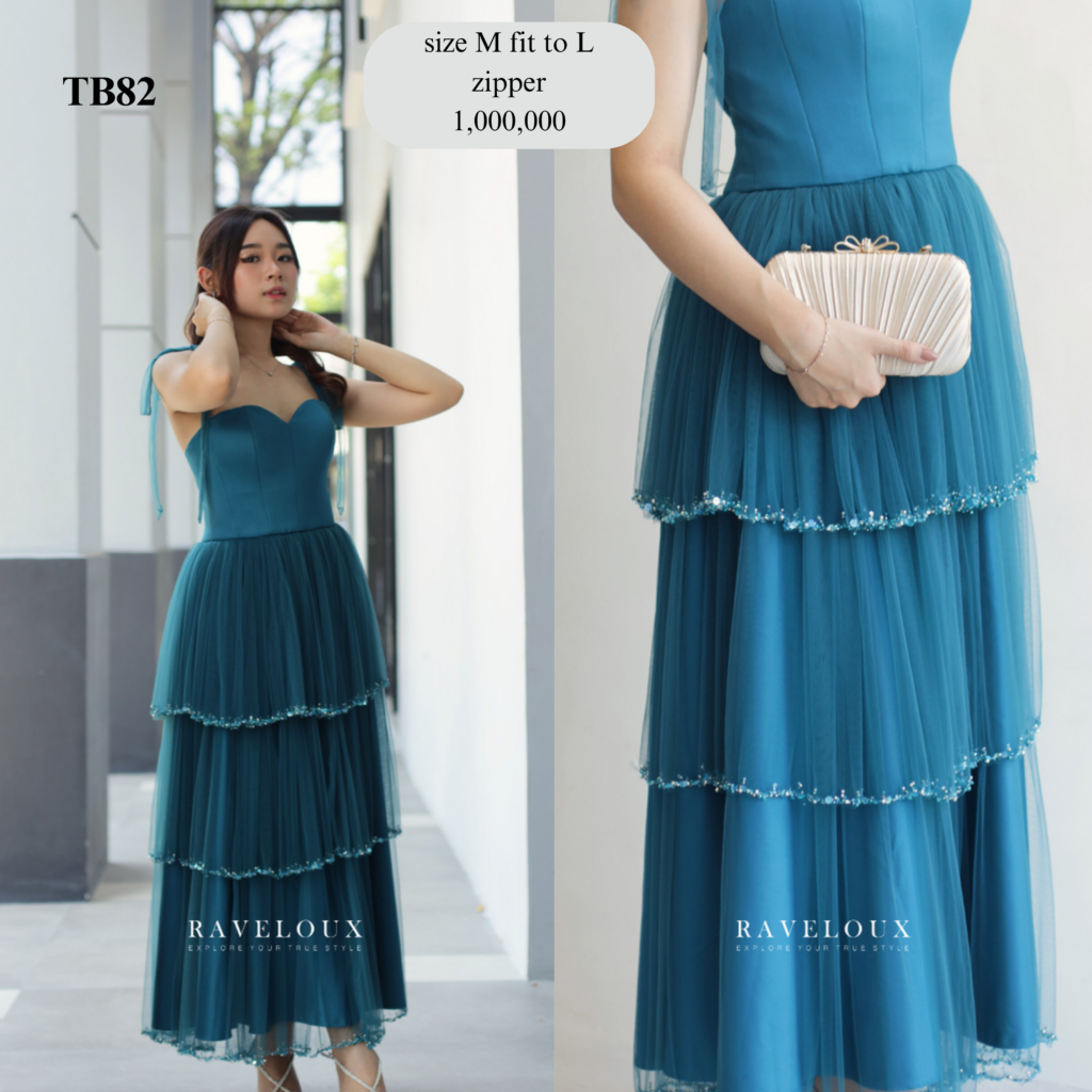 teal blue dress collection by Raveloux 2